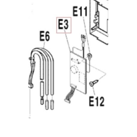 PLATINE FILTRATION 3P143310 1 DAIKIN Ref: 158556J