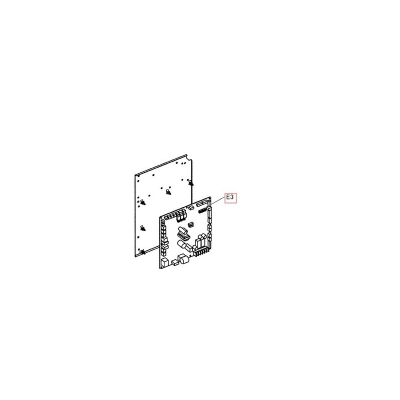 PLATINE  EB13025 1(D)   2P387400 19Q DAIKIN Ref: 5018705