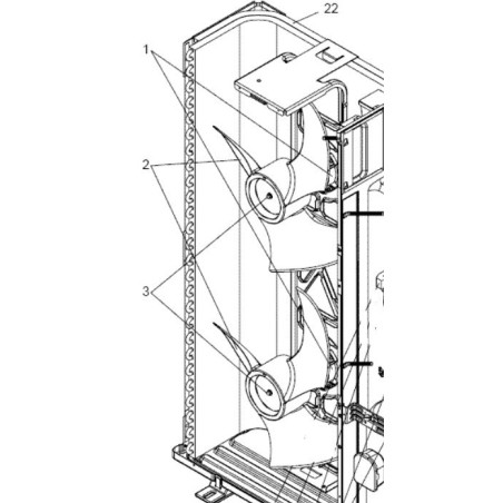 MOTEUR  EXTERIEUR THERMOSEME réf:T7WE27763
