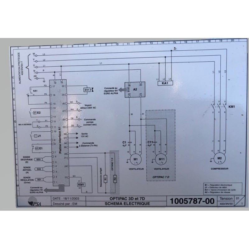 PLATINE EUROAPHA FK PSA réf:WCE03553