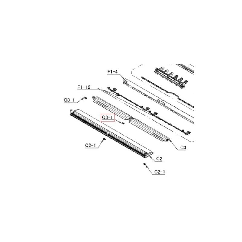 VOLET  BALAYAGE 4P163878 5 DAIKIN Ref: 6004993