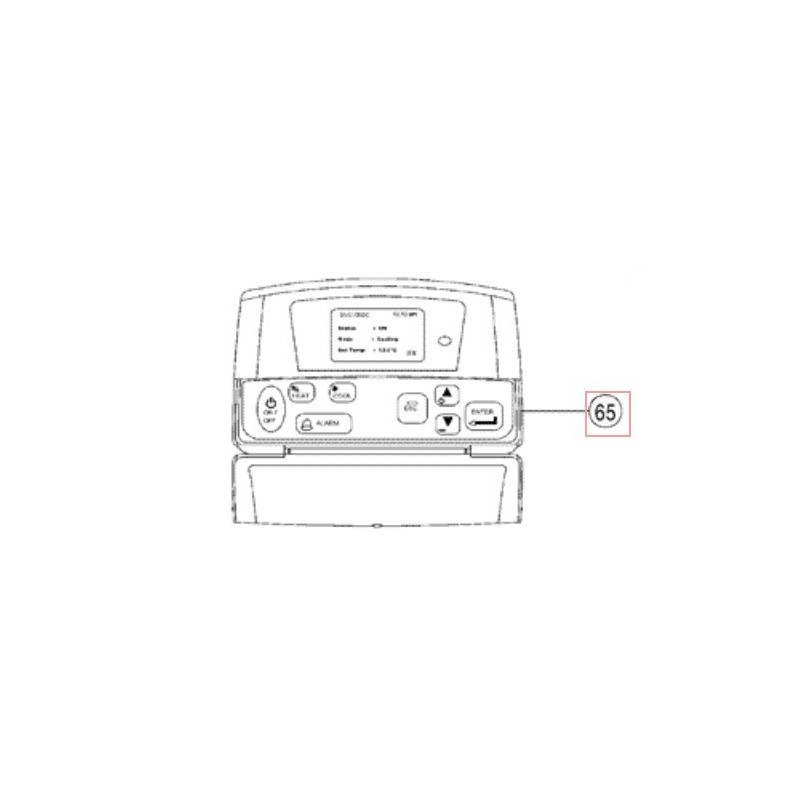 TELECOMMANDE UATYQ250~350B DAIKIN Ref: 4006028