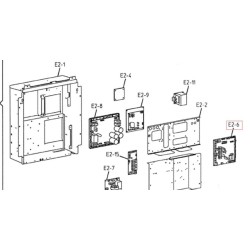 PLATINE 2P196448 19 X DAIKIN Ref: 5007896 2