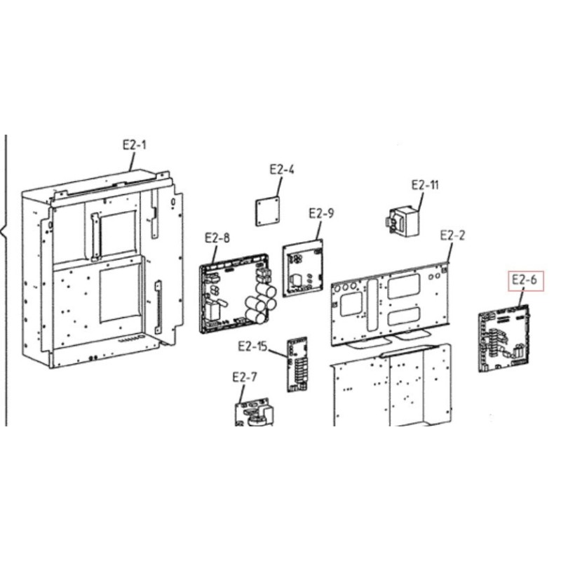 PLATINE 2P196448 19 X DAIKIN Ref: 5007896