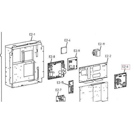 PLATINE 2P196448 19 X DAIKIN Ref: 5007896