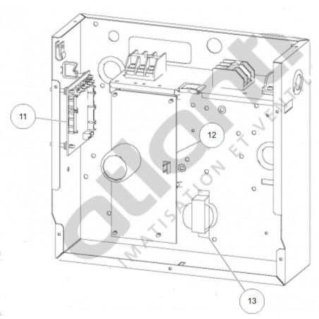 PLATINE FILTRE ATLANTIC réf:891842