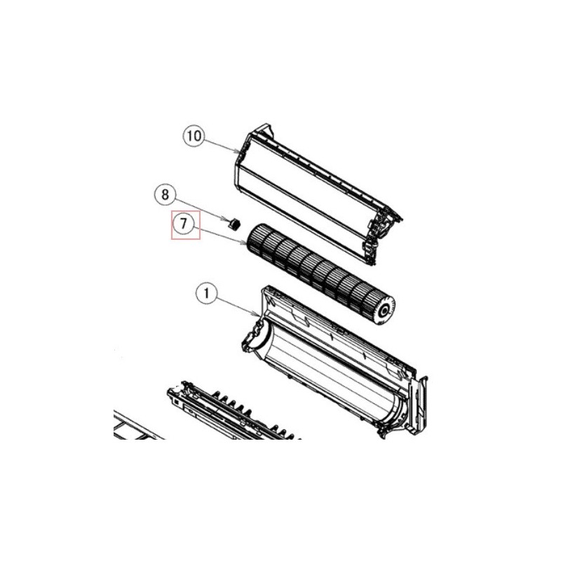 TURBINE  DE VENTILATION  DAIKIN Ref: 4023372