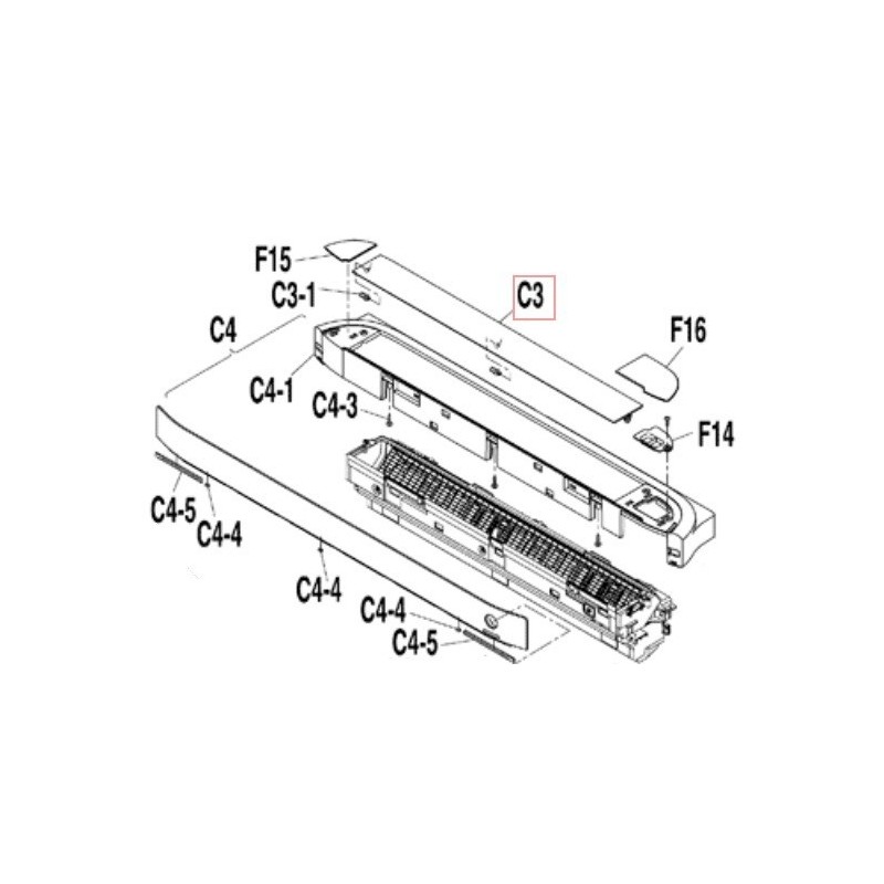 VOLET 3P276420 1 DAIKIN Ref: 5007494