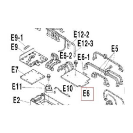 PLATINE DE CONTROLE 3F011847 59 DAIKIN Ref: 1853524