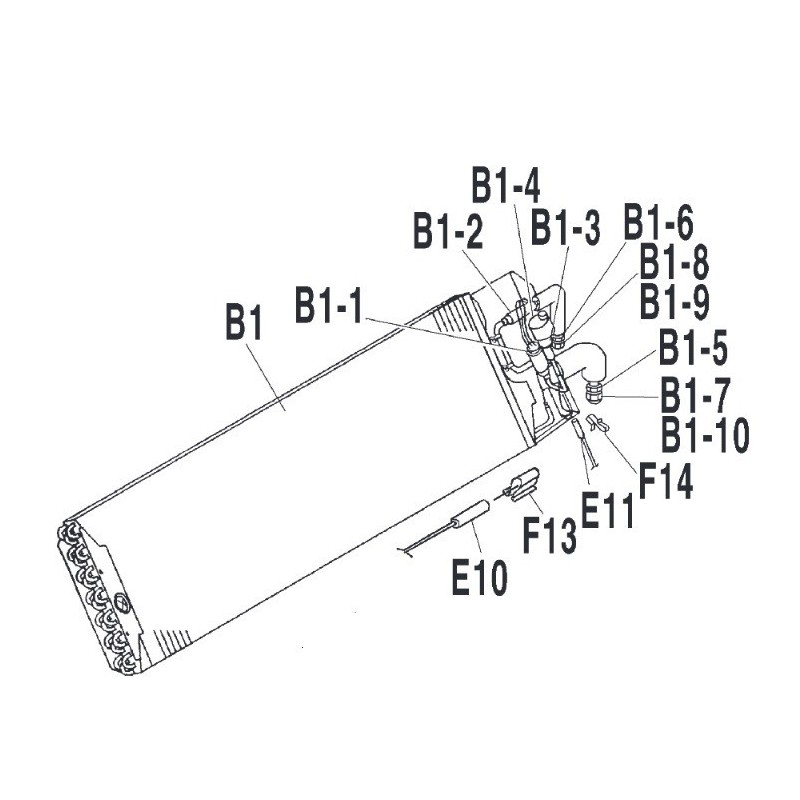 BOBINE DETENTEUR EBM MD12DM 34 4P147969  DAIKIN Ref: 2323040