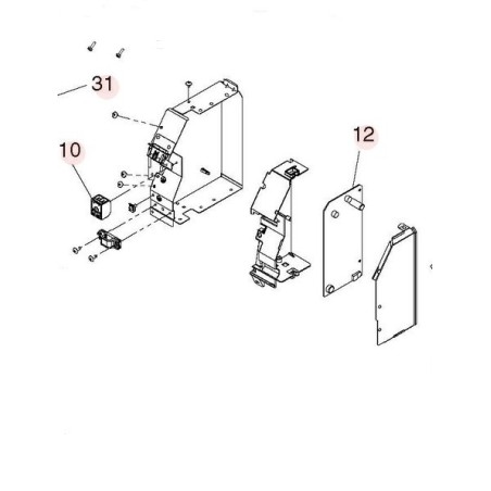 PLATINE PWB MAIN HITACHI Réf:PMRAK50WH8R01