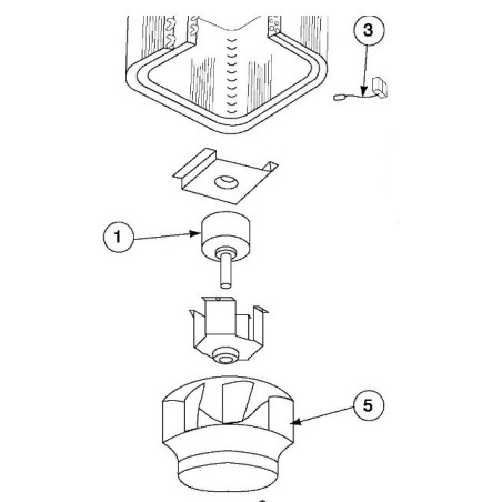 MOTEUR VENTILATEUR  HITACHI Réf:PMRAI25NH4RR01