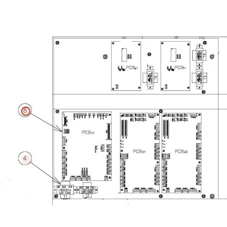 PLATINE PCB HITACHI Réf: EC00328