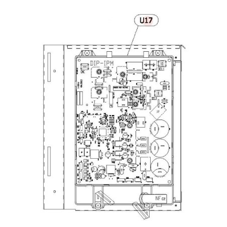 CARTE INVERTER HITACHI Réf: E01821