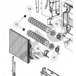 MOTEUR VENTILATEUR BAS ATLANTIC Réf:892050 2