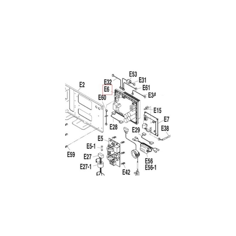 PLATINE  PC0509 1©  2P164907 1 DAIKIN Ref: 2197359