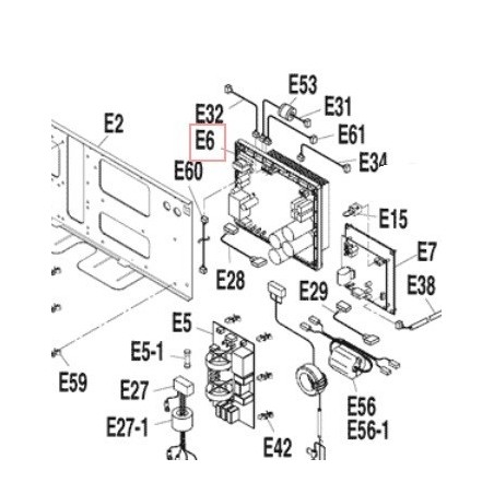 PLATINE  PC0509 1©  2P164907 1 DAIKIN Ref: 2197359