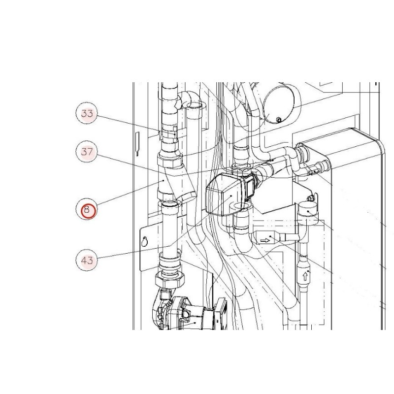FILTRE   A TAMIS  HITACHI Réf: E03749