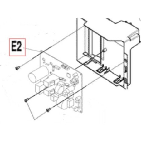 PLATINE CTRL  EX14005 7C   3F033056 11H DAIKIN Ref: 5019404