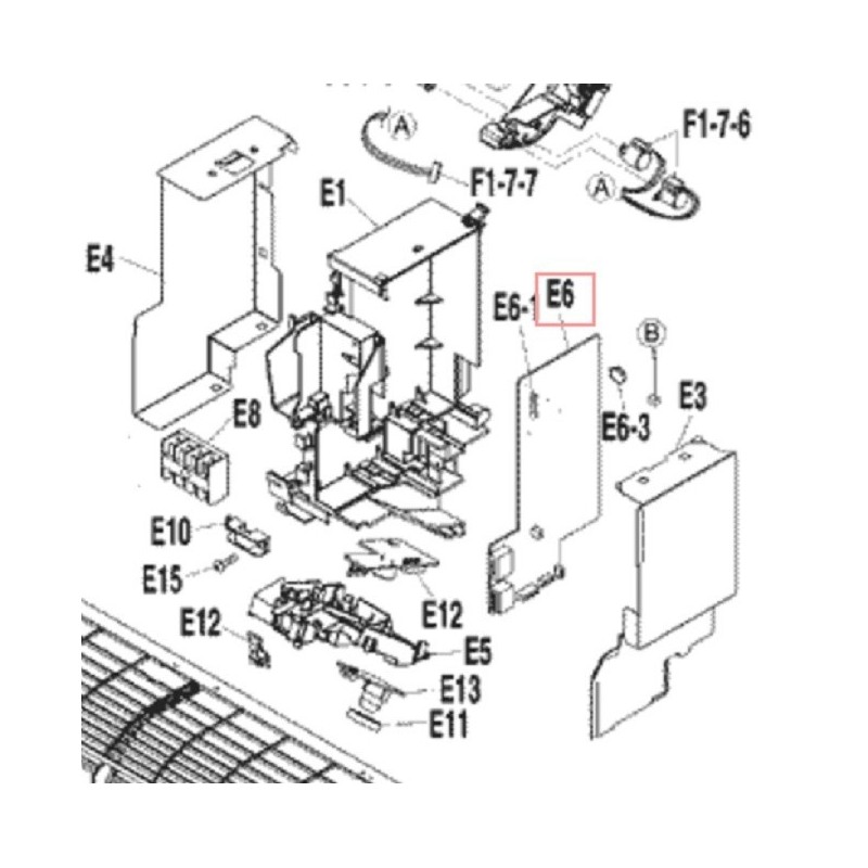 PLATINE 3F011635 4 DAIKIN Ref: 5008574