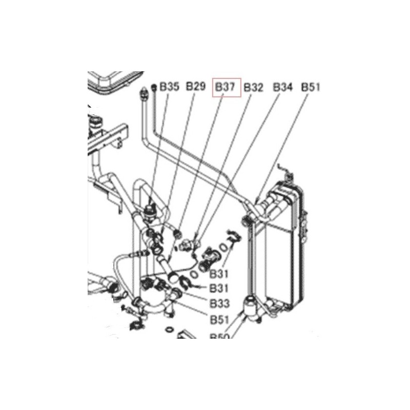 FILTRE TUYAUTERIE 4P320903 1 DAIKIN Ref: 5009420