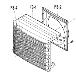 TOLE DE FACE DAIKIN Ref: 1139987