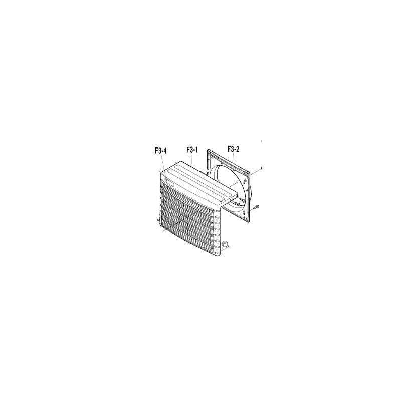 TOLE DE FACE DAIKIN Ref: 1139987