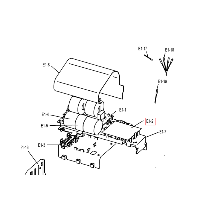 PLATINE  EC0667   3P185554 5 DAIKIN Ref: 301355P