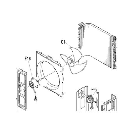 HELICE DE VENTILATION DAIKIN Ref: 149933J