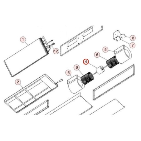 MOTEUR DE GAINABLE HITACHI Réf: PMRAD50DH7005