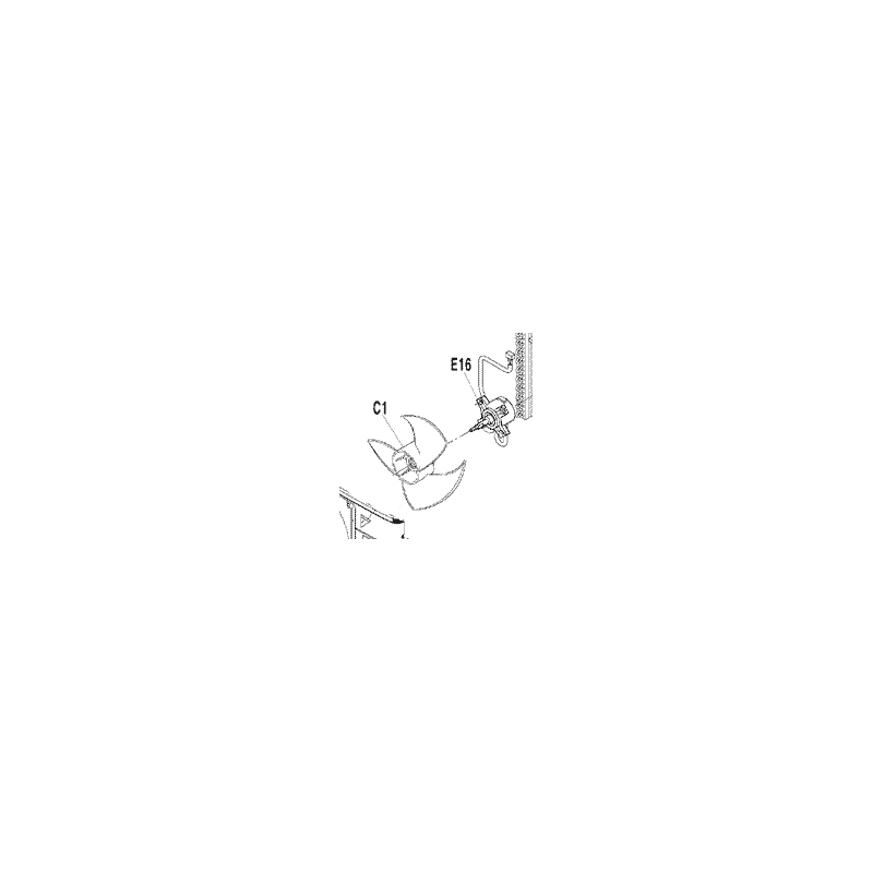 MOTEUR DE VENTILATION ARW34T8P50DA DAIKIN Ref: 1772252