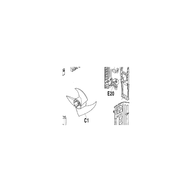 MOTEUR VENTILATEUR DAIKINRéf: 2209670