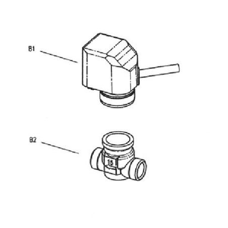 MOTEUR VANNE 2 VOIES  4SW09159 1 DAIKIN Ref: 5003908