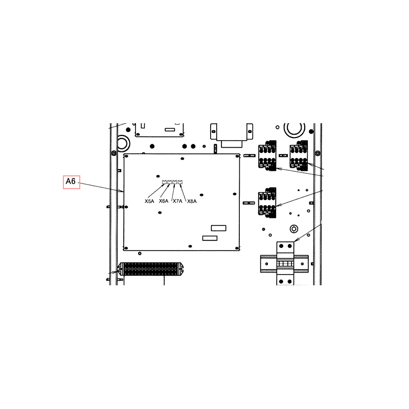 PLATINE 2P300920 3 (U) DAIKIN Ref: 5014801