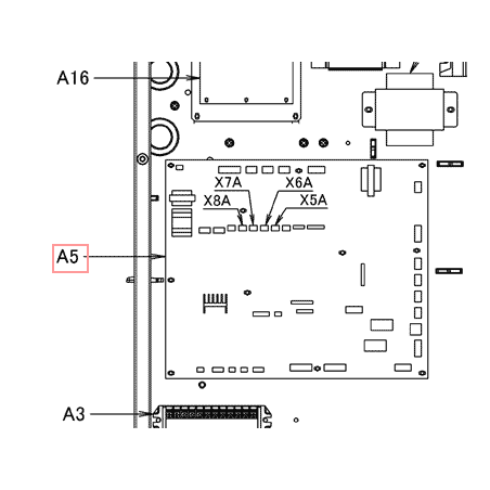 H_PLATINE 2P490341 24B DAIKIN Ref: 5021005