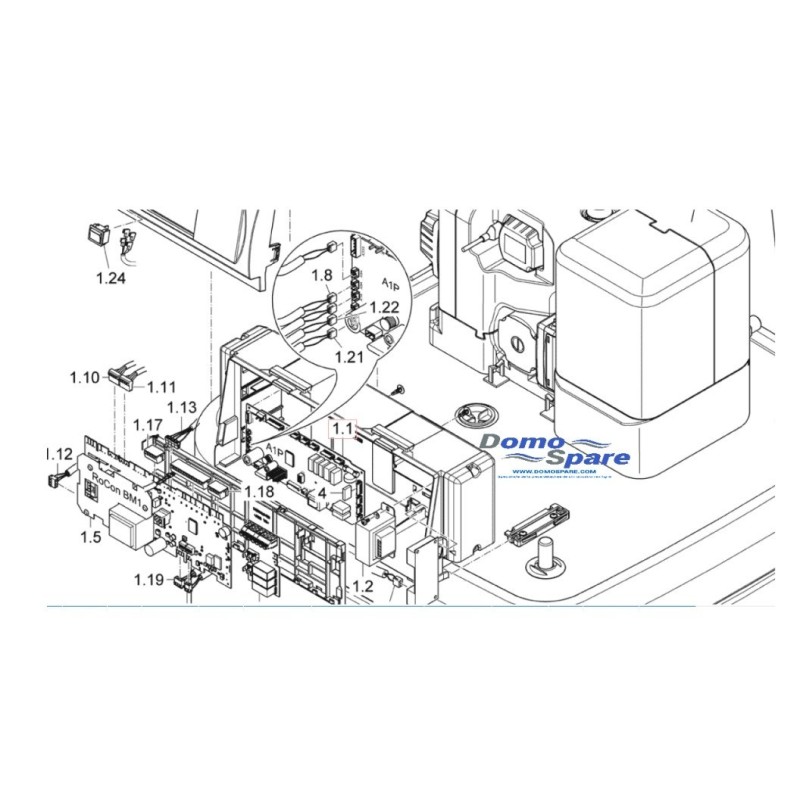 CARTE DE REGULATION A1P ROTEX Réf:RO05017239