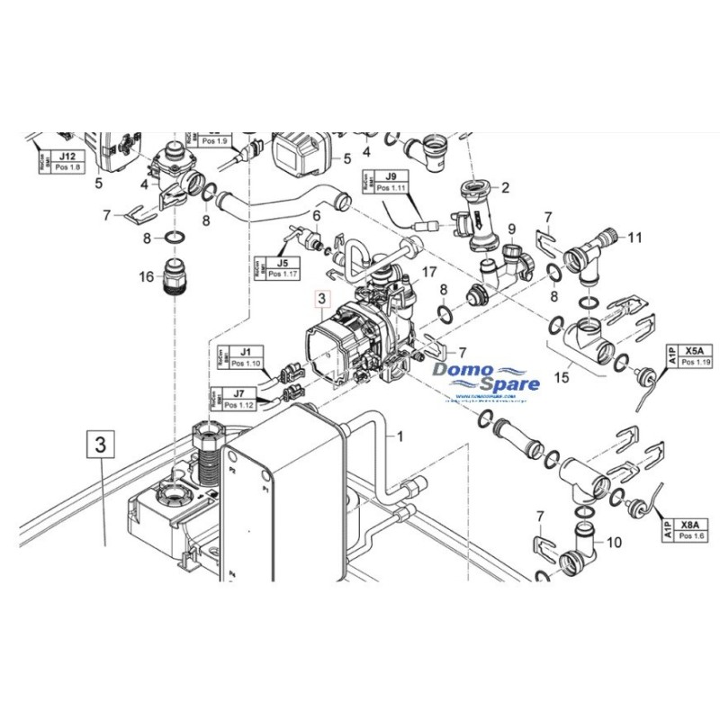 CIRCULATEUR ROTEX Réf:R005017237
