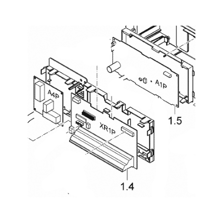 PLATINE  HPSU Compact Rotex E1400011 DAIKIN Ref: 5006730