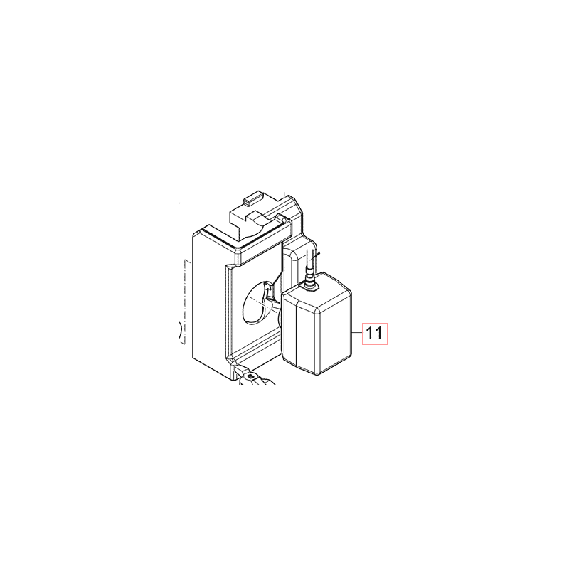 VANNE 2 VOIES MARQUE EN ROUGE E1500728 DAIKIN Ref: 5012180
