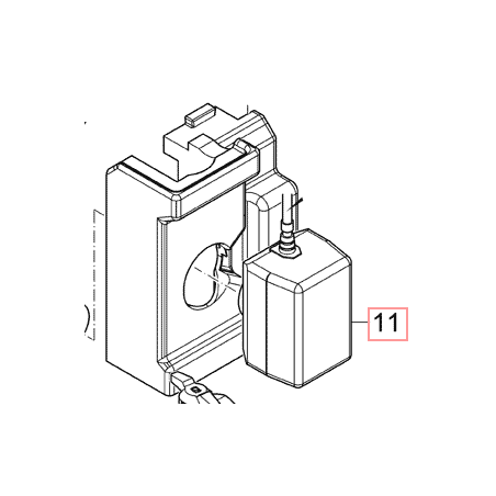 VANNE 2 VOIES MARQUE EN ROUGE E1500728 DAIKIN Ref: 5012180