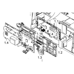 H_PLATINE CTRL ROCON BM2  015.0080017 DAIKIN Ref: 5740076 2
