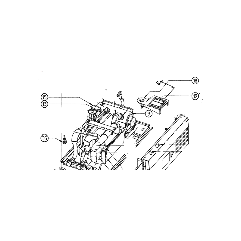 pièce détachée manomètre module hydraulique daikin EHBH EHBX EHVH EHVX EHVZ EKHBH EKHBX HXY RHBH RHBX RKHBH RKHBX