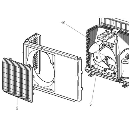 HELICE MITSUBISHI ELECTRIC Réf: E22927501