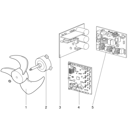 CARTE ELECTRONIQUE MITSUBISHI ELECTRIC Réf: E22F20450