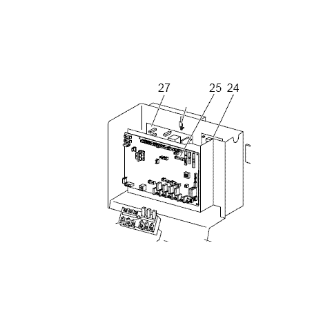 CARTE ELECTRONIQUE MITSUBISHI ELECTRIC Réf:T7WE21346