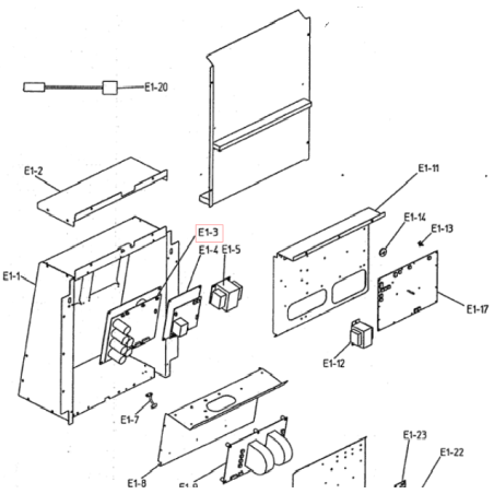 PLATINE  PC0409 3  2P145783 3 DAIKIN Ref: 301066P
