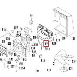 PLATINE INVERTER  PC0209 2  2P105016 2 DAIKIN Ref: 1696699 2
