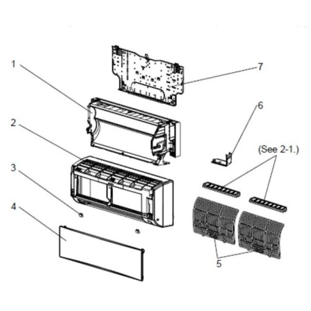 PANNEAUX AVANT MITSUBISHI Réf:E12B66010