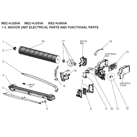 TURBINE INTERIEUR MITSUBISHI Réf:E22J98302