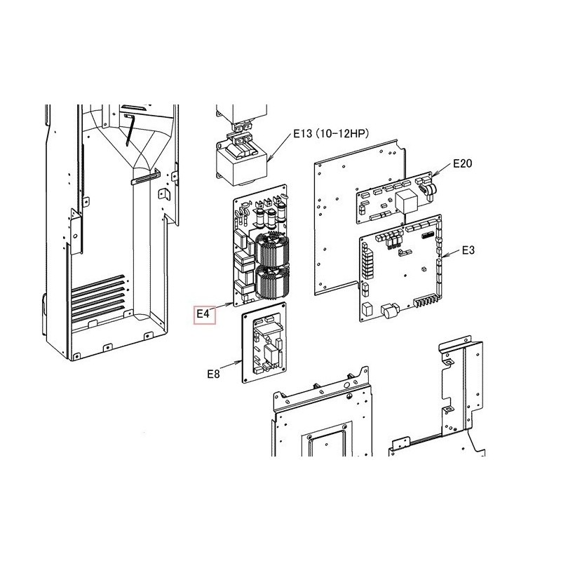 PLATINE  2P273633 1 DAIKIN Ref: 5009478